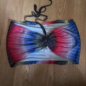 Zara Never Worn Multicolor Knit Top